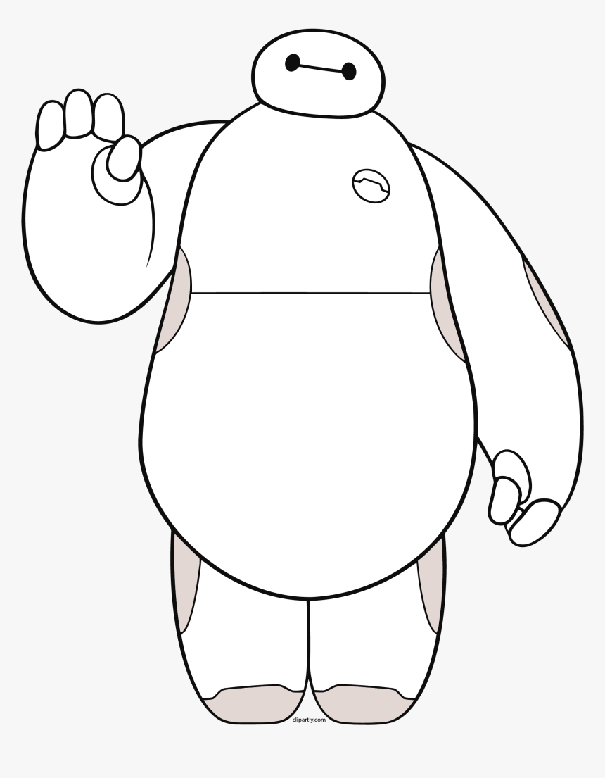 Baymax Big Png Clipart - Baymax Clipart, Transparent Png, Free Download