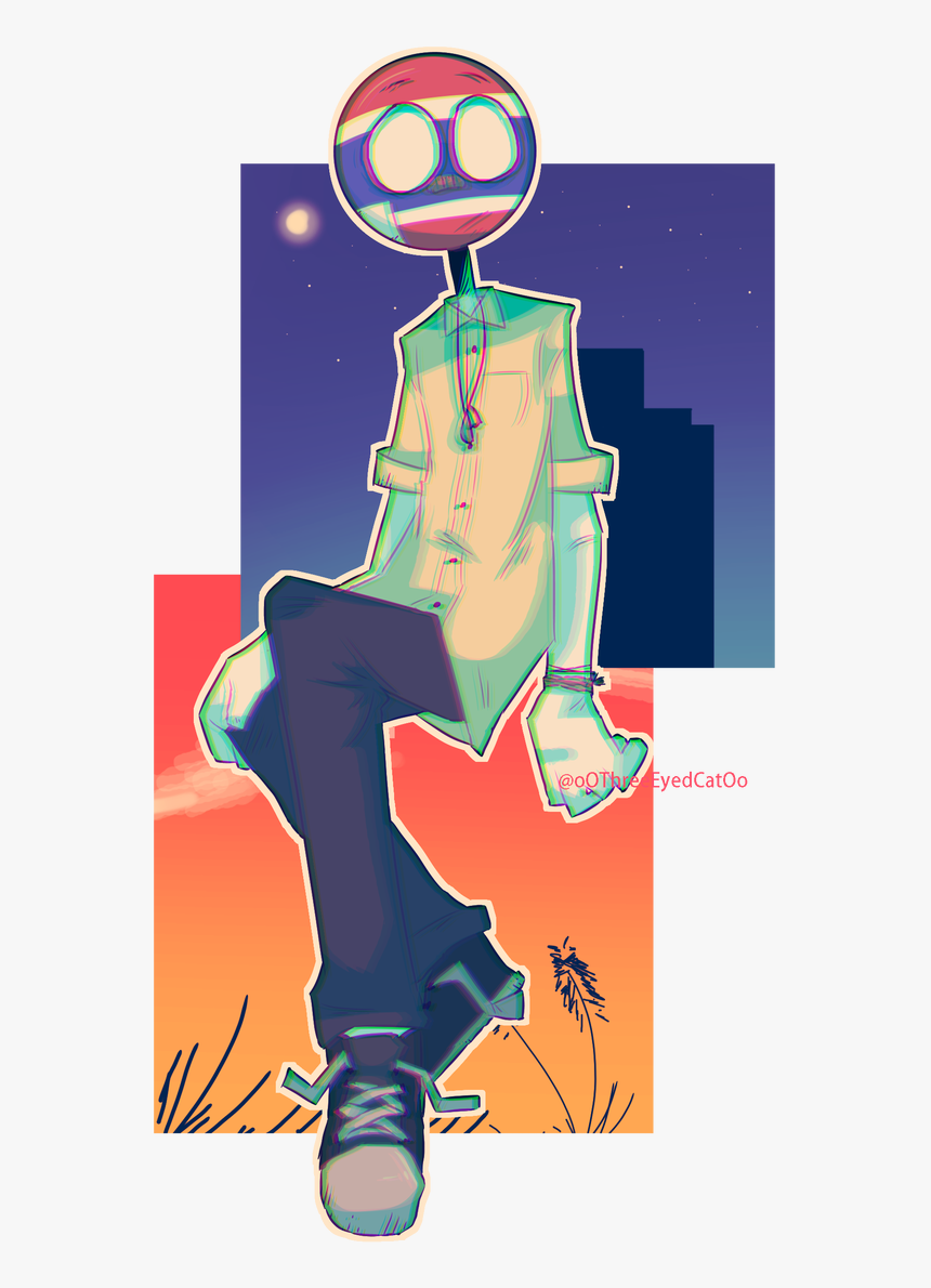 Unfinishedarticleart - Countryhumans Таиланд, HD Png Download, Free Download