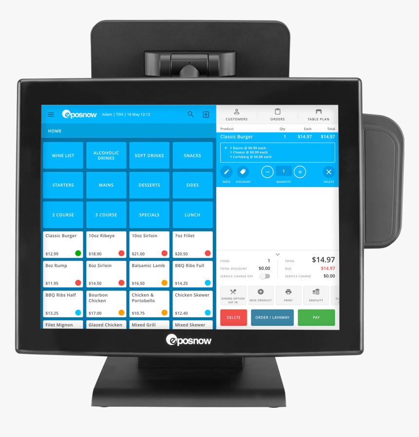 Epos Now Till, HD Png Download, Free Download