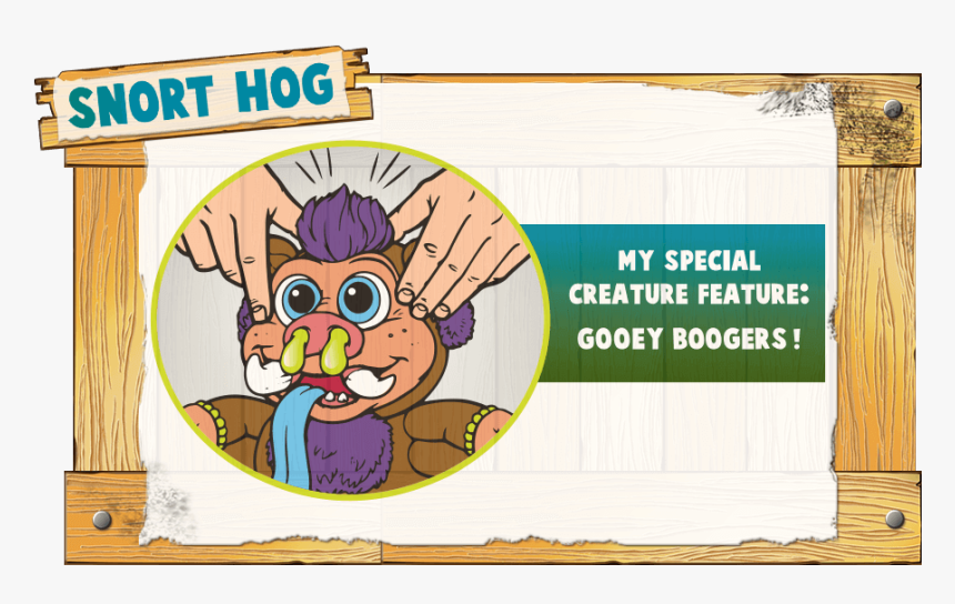 Crate Creatures Snort Hog, HD Png Download, Free Download