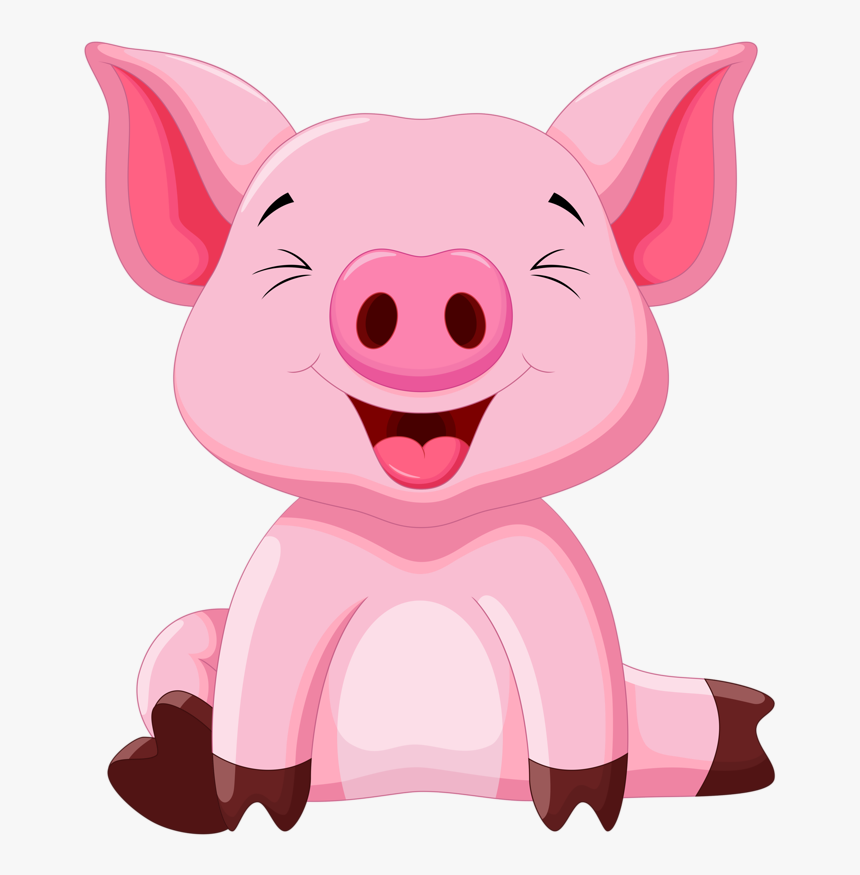 pink domestic cartoon pig png download free clipart cute pig cartoon transparent png kindpng pink domestic cartoon pig png download