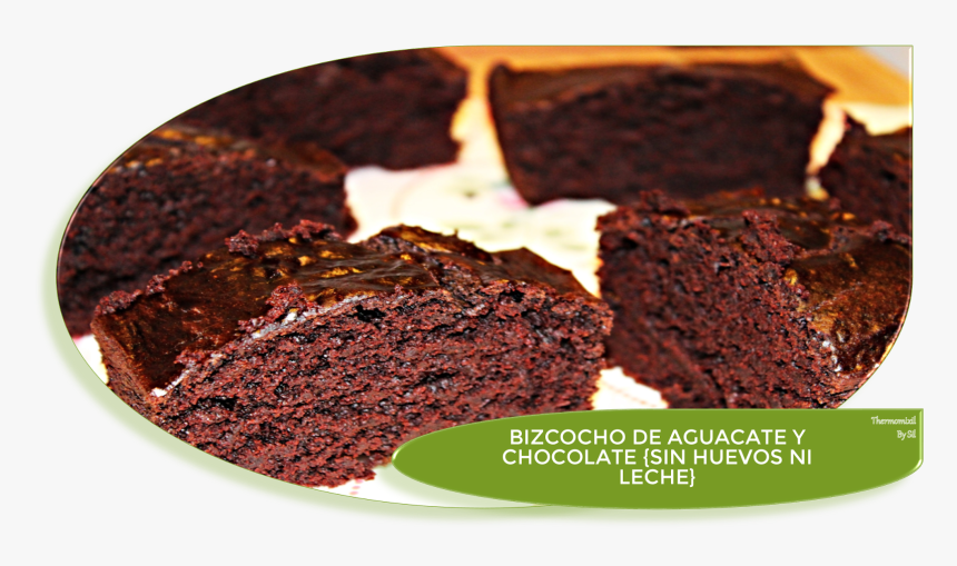 Bizcocho De Chocolate Y Aguacate {sin Huevos Ni Leche} - Chocolate Cake, HD Png Download, Free Download