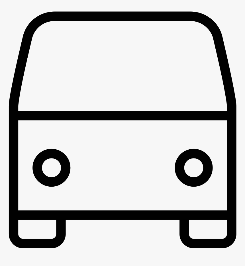 Clipart Bus Headlight - Transportation Png White, Transparent Png, Free Download