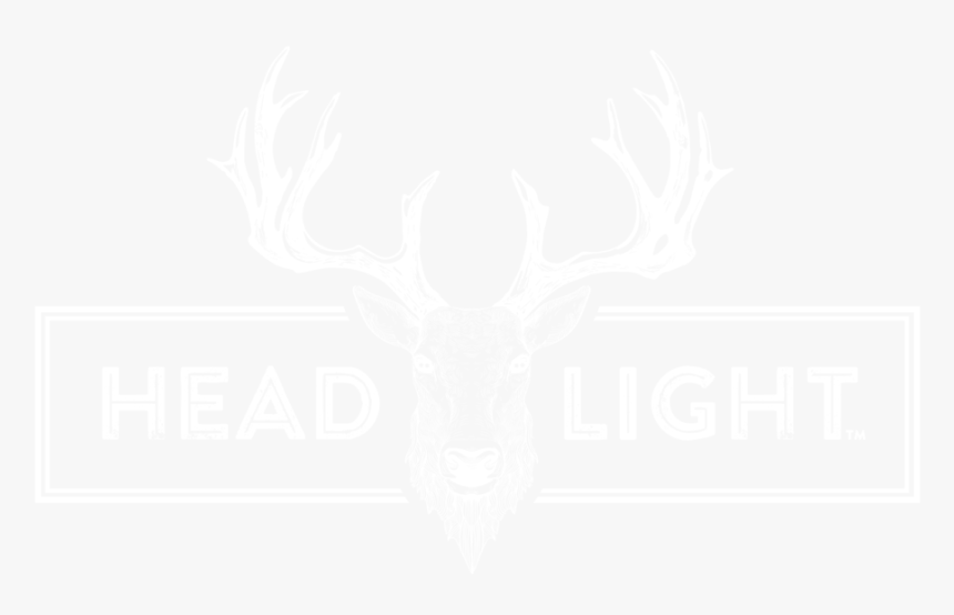 Headlight Logo White-01, HD Png Download, Free Download