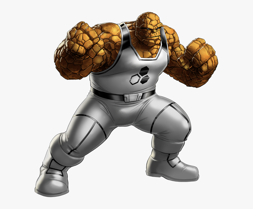 Future Foundation Thing Portrait Art - Thing Fantastic Four Future Foundation, HD Png Download, Free Download