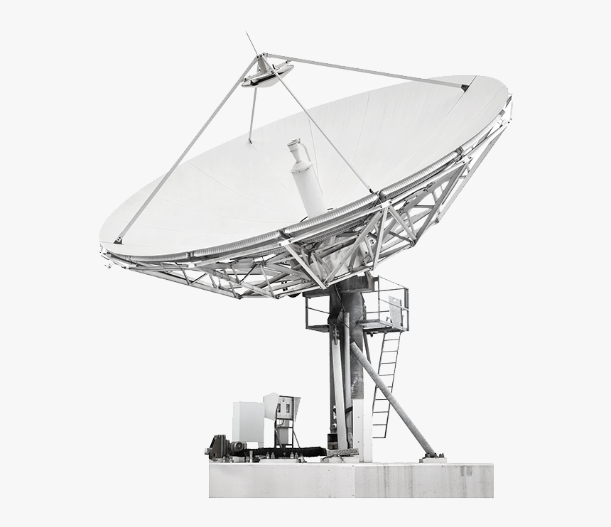 transparent satellite dish