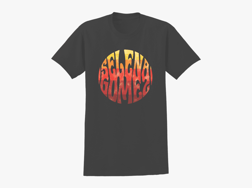 Selena Circle Ombre Washed T-shirt Black - Your Telling Me A Shrimp Fried This Rice, HD Png Download, Free Download