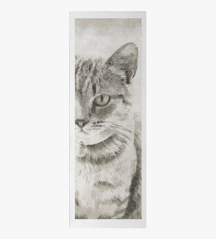 Cat Print Yoga Mat Nick, HD Png Download, Free Download