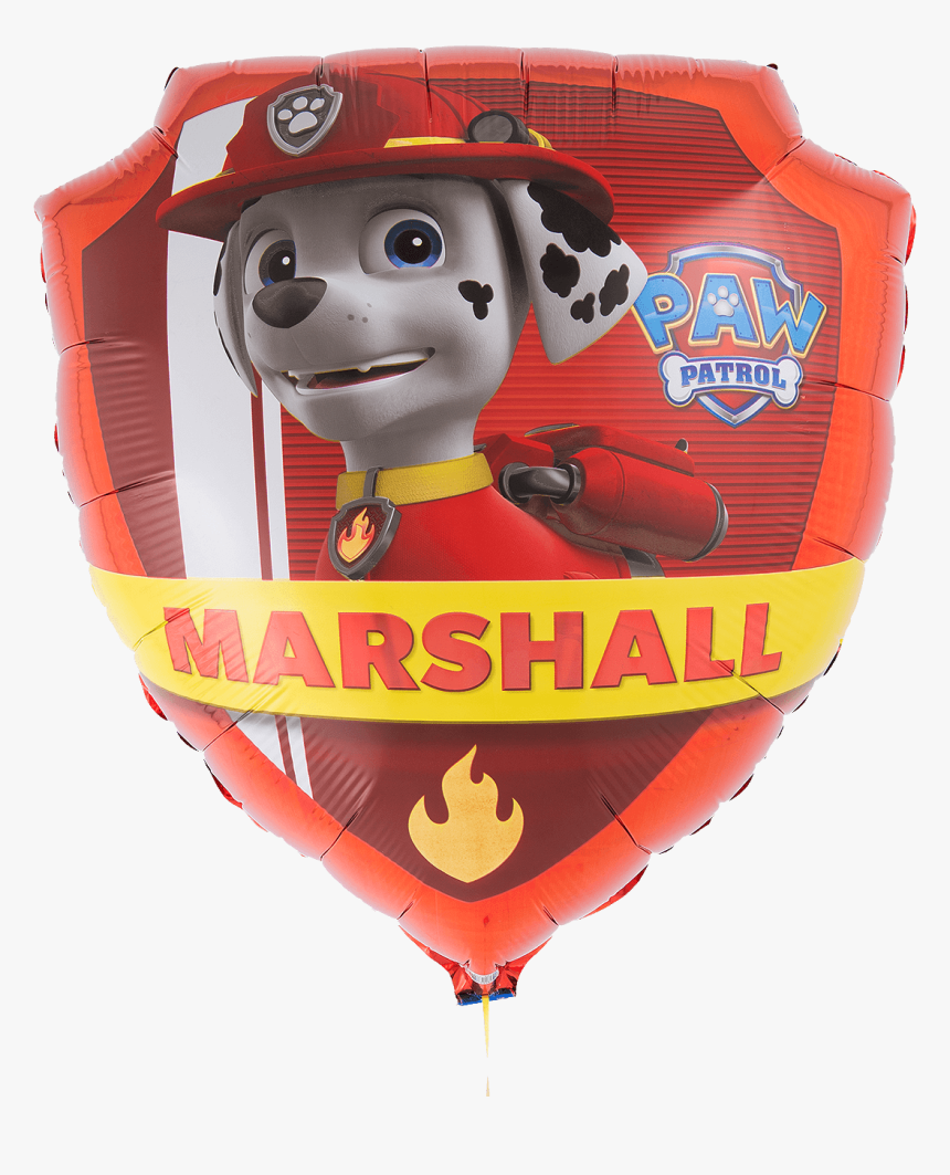 Paw Patrol Supershape Shield Marshall - Paw Patrol Marshall, HD Png Download, Free Download