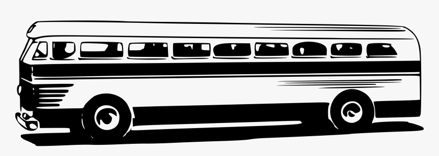 B W Pictures Of Bus, HD Png Download, Free Download