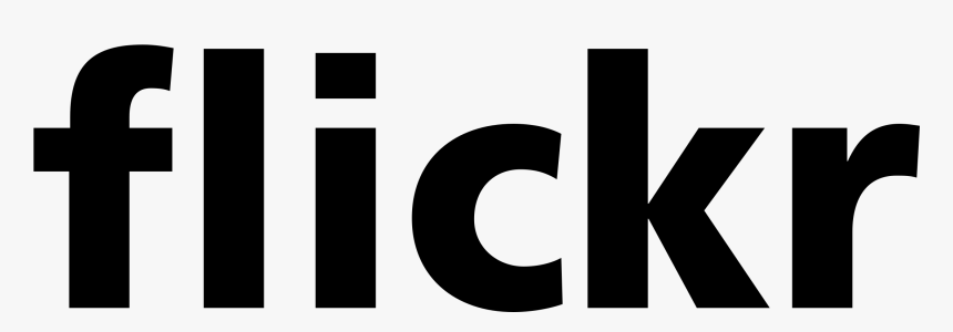 Flickr Logo Black And White, HD Png Download, Free Download