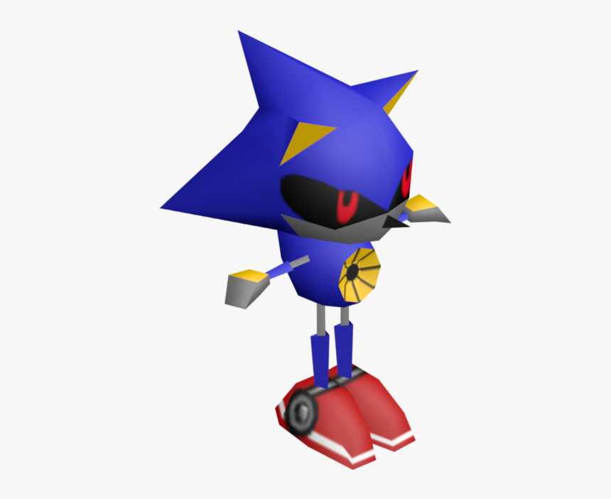 Download Zip Archive - Sonic R Metal Sonic Model, HD Png Download, Free Download