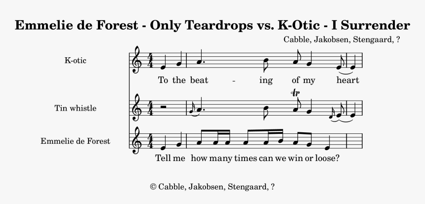 Onlyteardrops - Only Teardrops Tin Whistle, HD Png Download, Free Download
