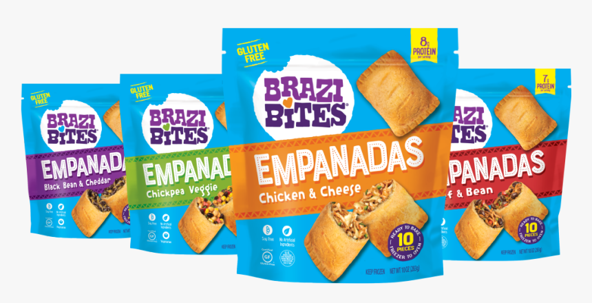 Gluten Free Empanada Bags - Brazi Bites Gluten Free, HD Png Download, Free Download