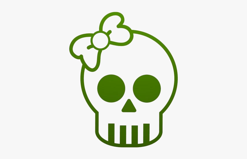 Cute Skeleton Png Transparent Images - Cute Skeleton Head Clipart, Png Download, Free Download