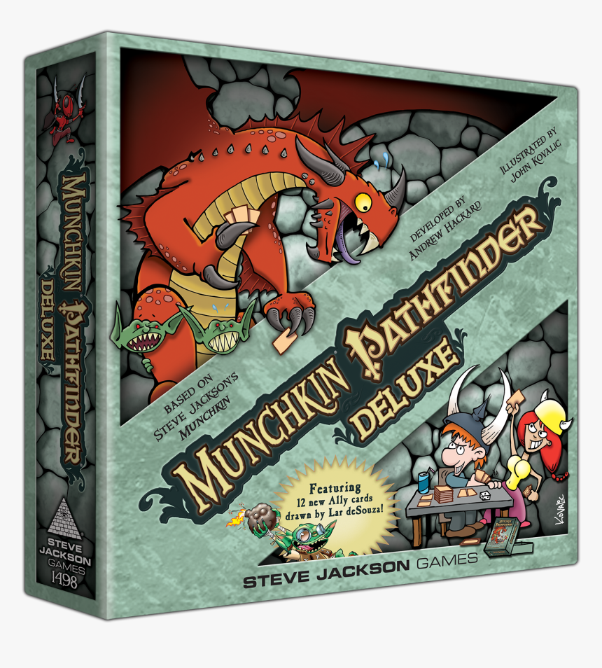 Steve Jackson Games Munchkin Pathfinder, HD Png Download, Free Download