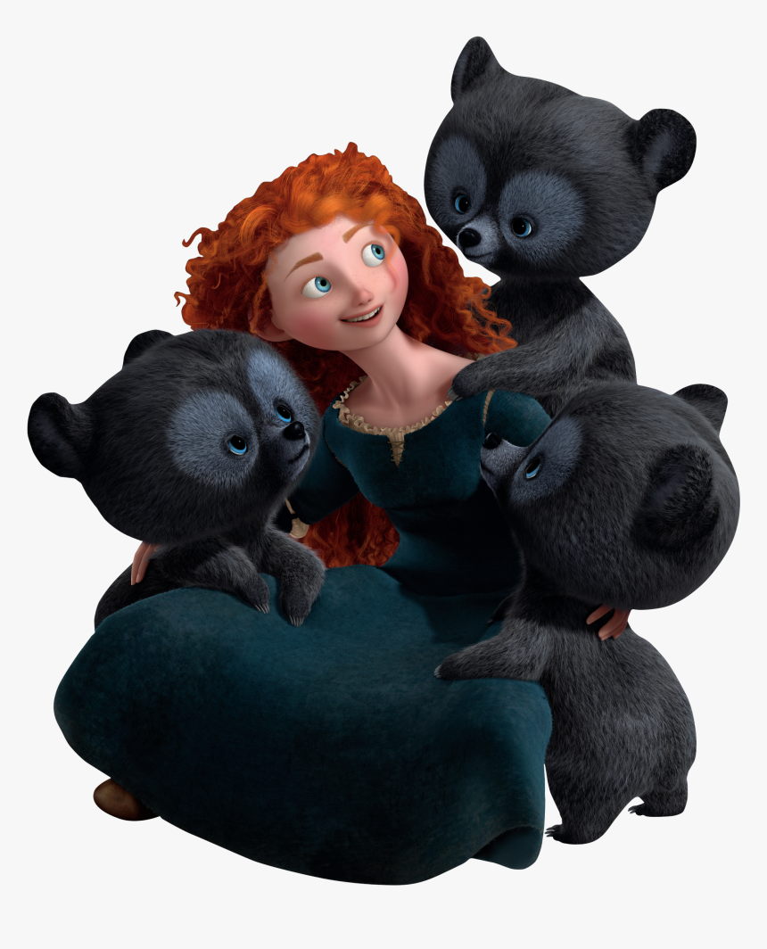 Brave Png Free Download - Merida Brave And Bears, Transparent Png, Free Download