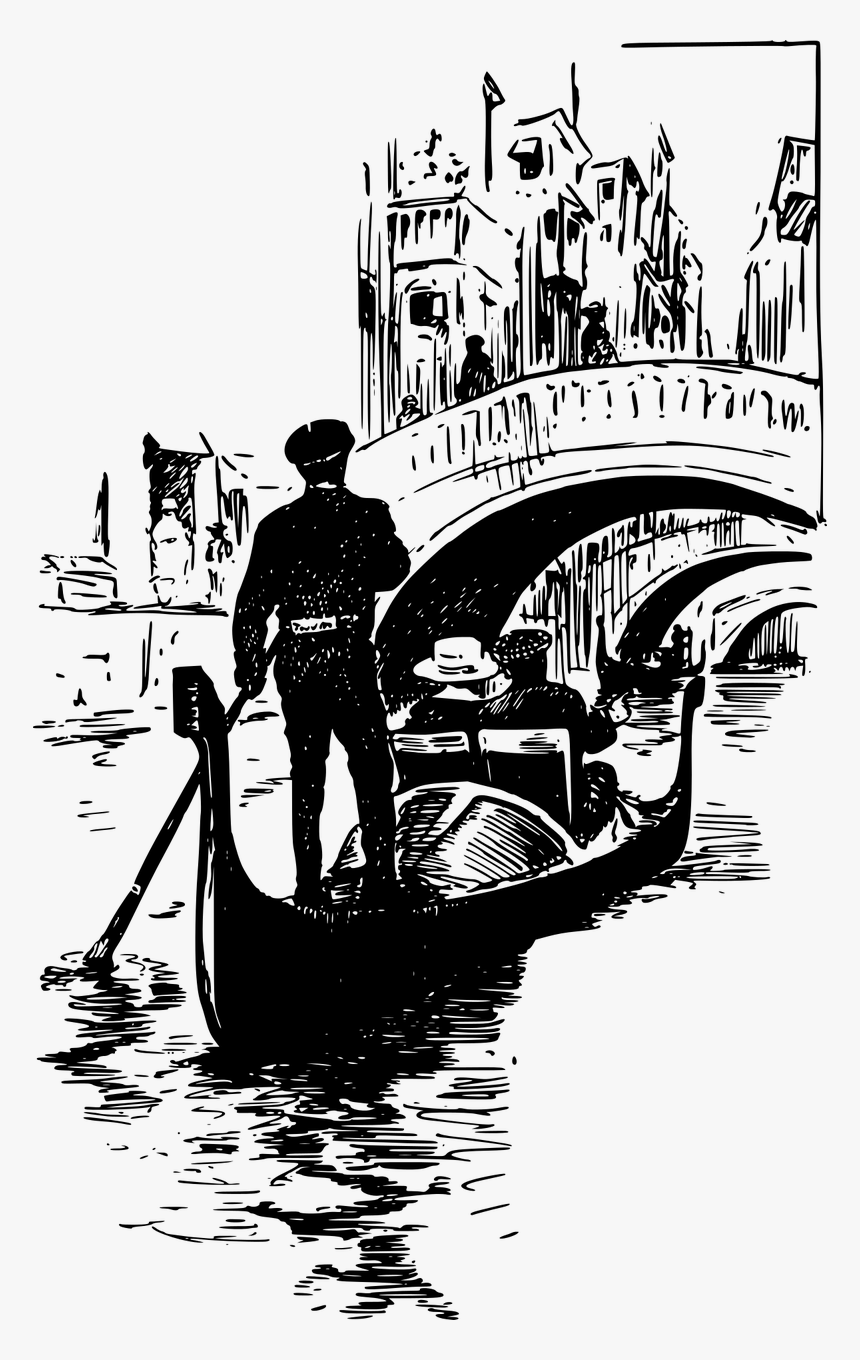 Clipart Gondolier, HD Png Download, Free Download