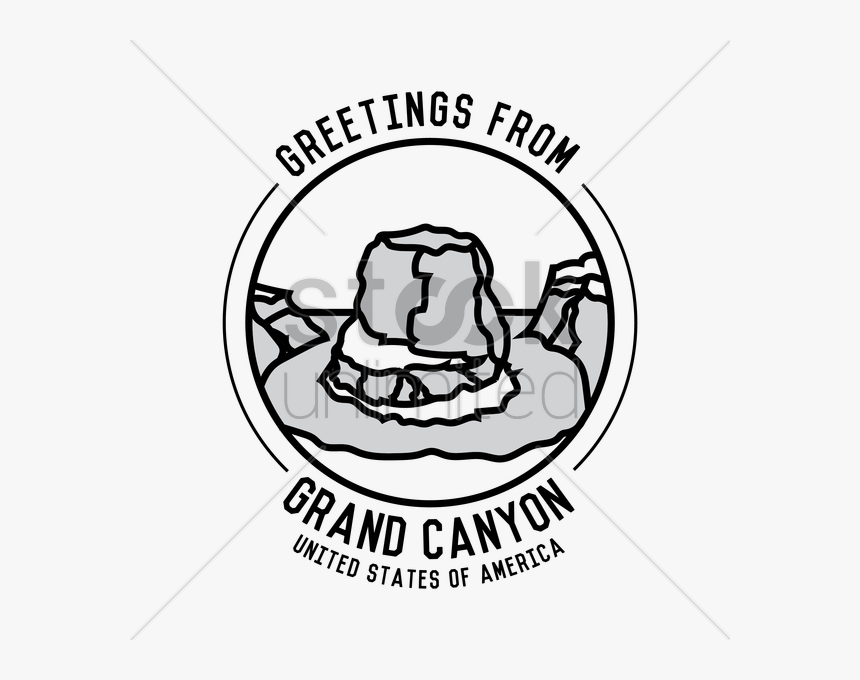 584202317, The Grand Canyon, Png V - Clipart Niagara Falls Black And White, Transparent Png, Free Download