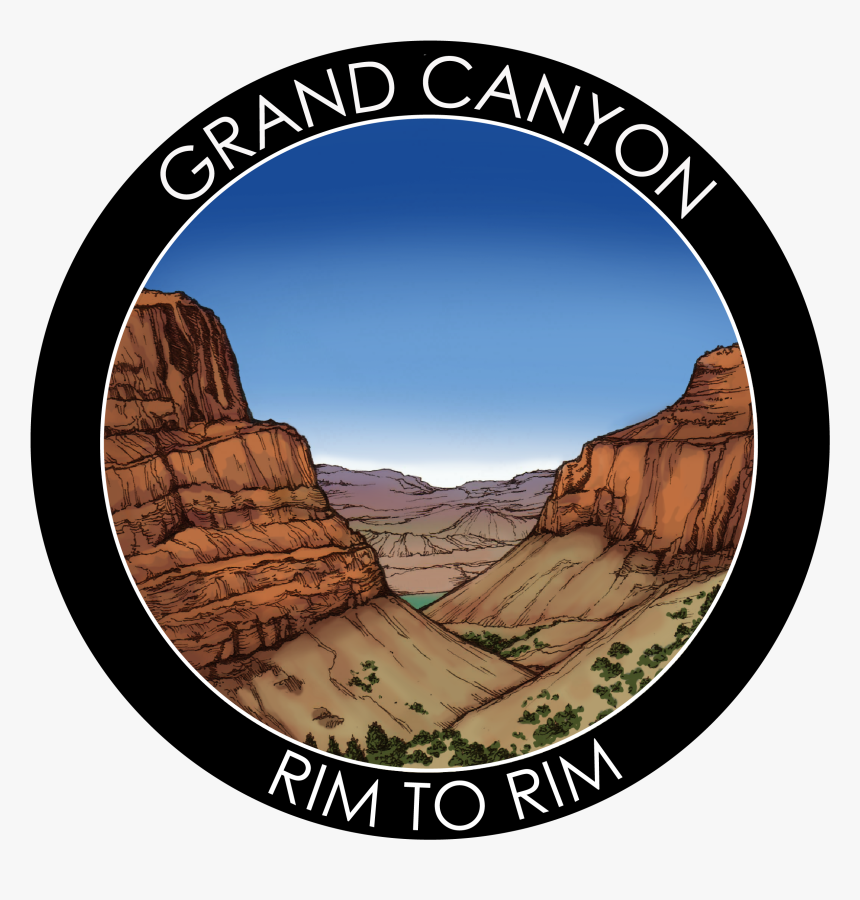 Grand Canyon Rim To Rim Stickers And Magnets - Haracoin, HD Png Download, Free Download