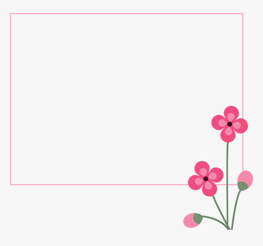 #ftestickers #flowers #frame #doodle #pink - Nutrição Capilar Caseiro Creme De Leite, HD Png Download, Free Download