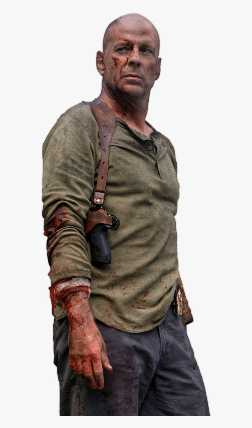 Bruce Willis - John Mcclane Die Hard 4, HD Png Download, Free Download