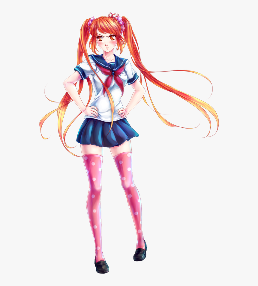 Yandere Simulator Png - Osana Najimi Yandere Simulator, Transparent Png, Free Download