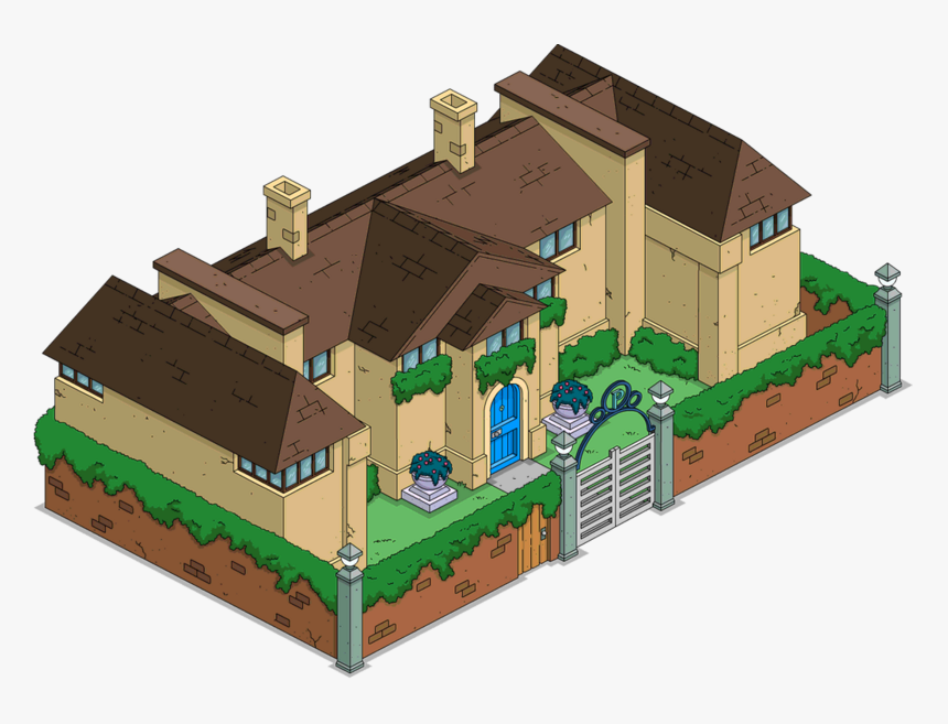 Powell Mansion - Simpsons Herb Powell Family, HD Png Download, Free Download
