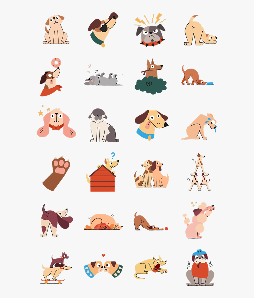 Puppy Love Facebook Stickers - Stickers De Facebook Png, Transparent Png, Free Download