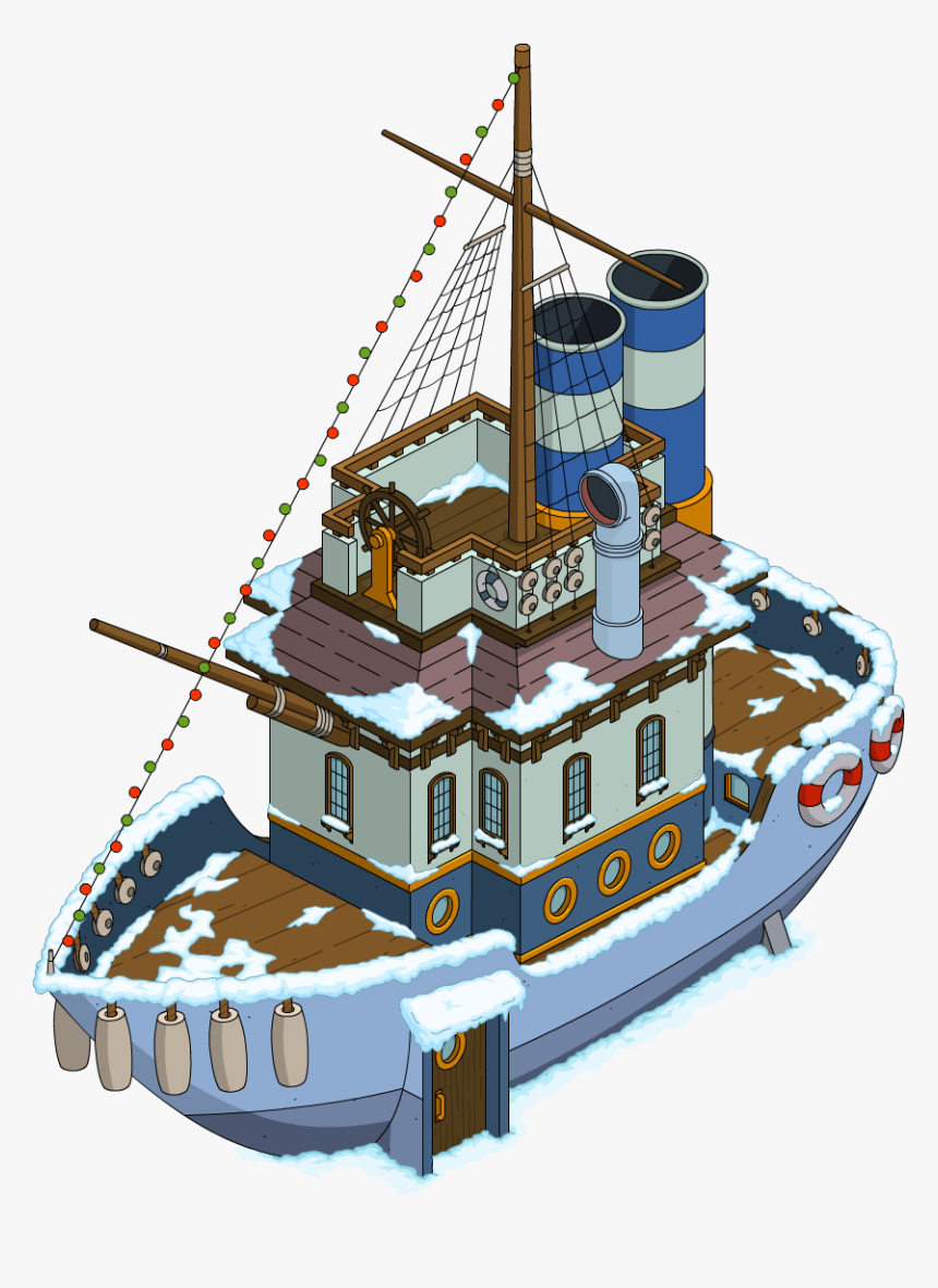 Simpsons Tapped Out Png Boat, Transparent Png, Free Download