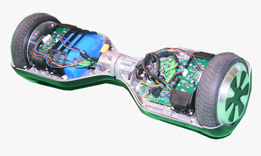 Electric Balance Board Battery Self Balancing Skateboard - Longboard, HD Png Download, Free Download