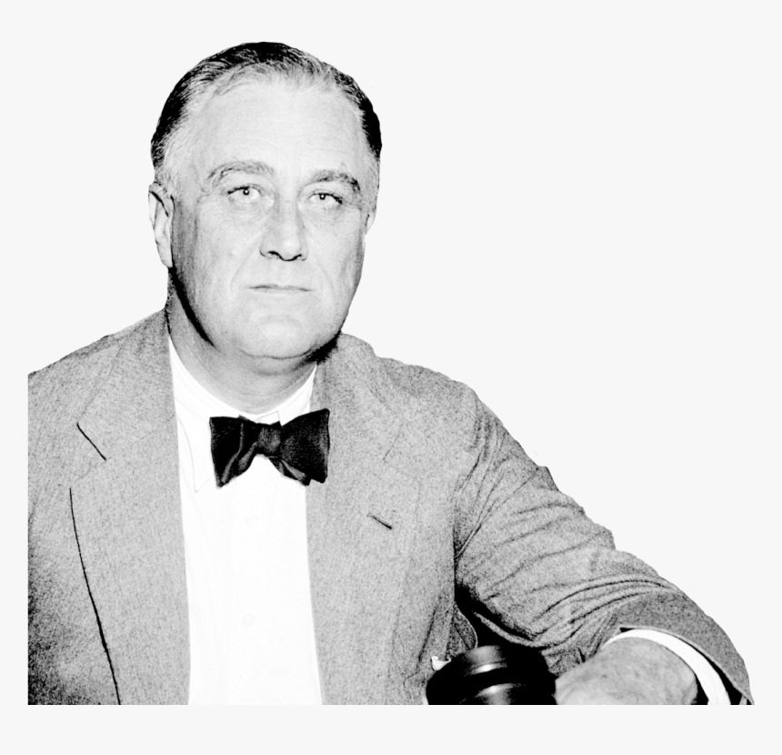 Franklin Delano Roosevelt - Franklin D Roosevelt White Background, HD Png Download, Free Download