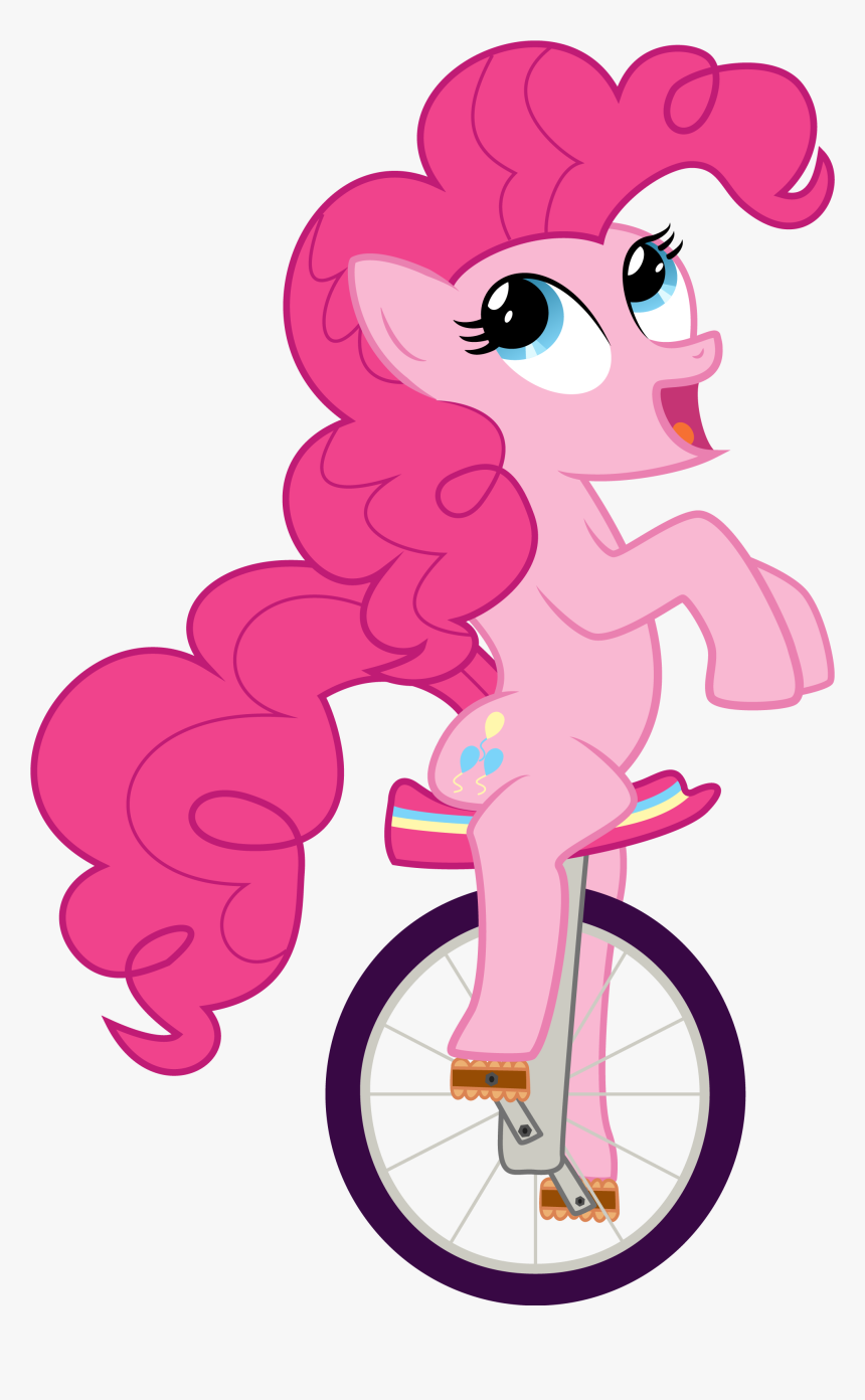 Unicycle - Drawing - My Little Pony Unicycle, HD Png Download, Free Download