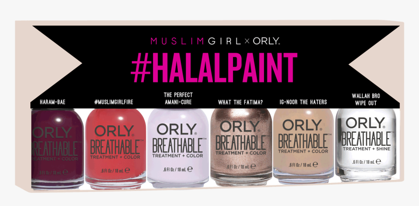 Orly Halal Nail Polish, HD Png Download, Free Download