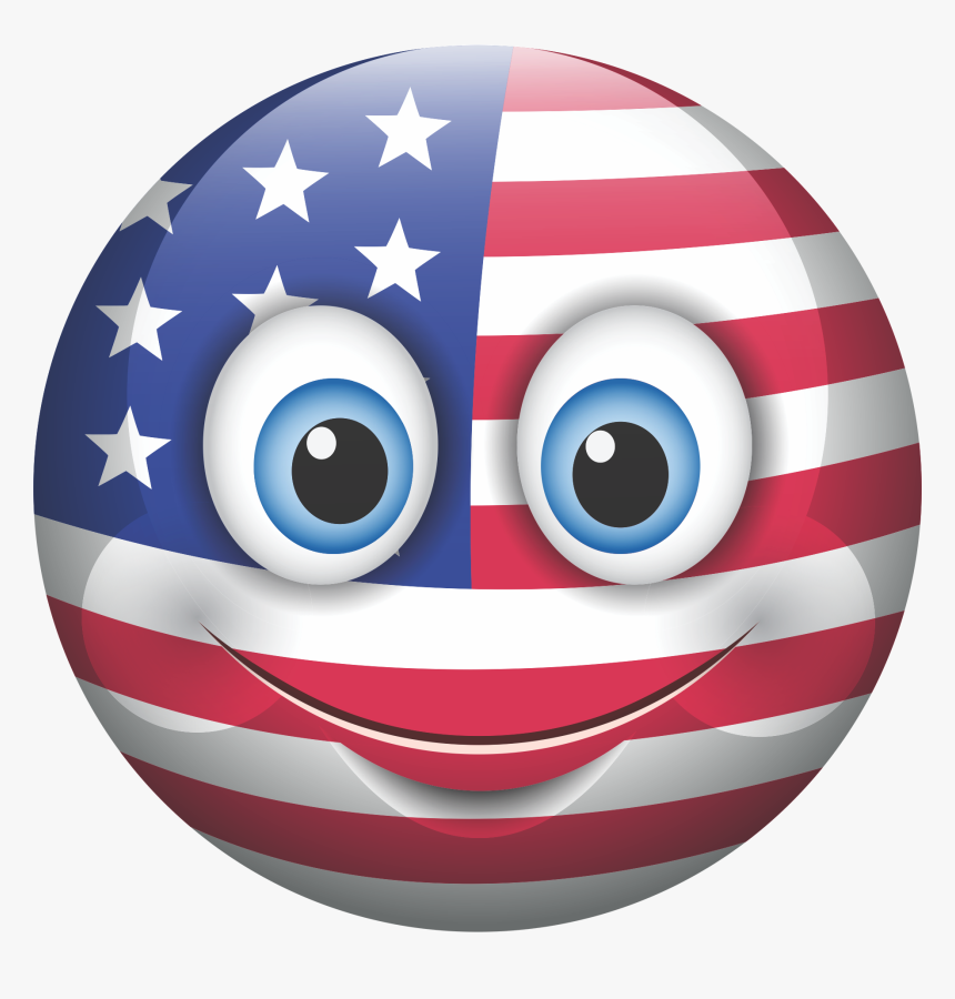 American Flag Emoji 57 Decal - Png Flag, Transparent Png - kindpng