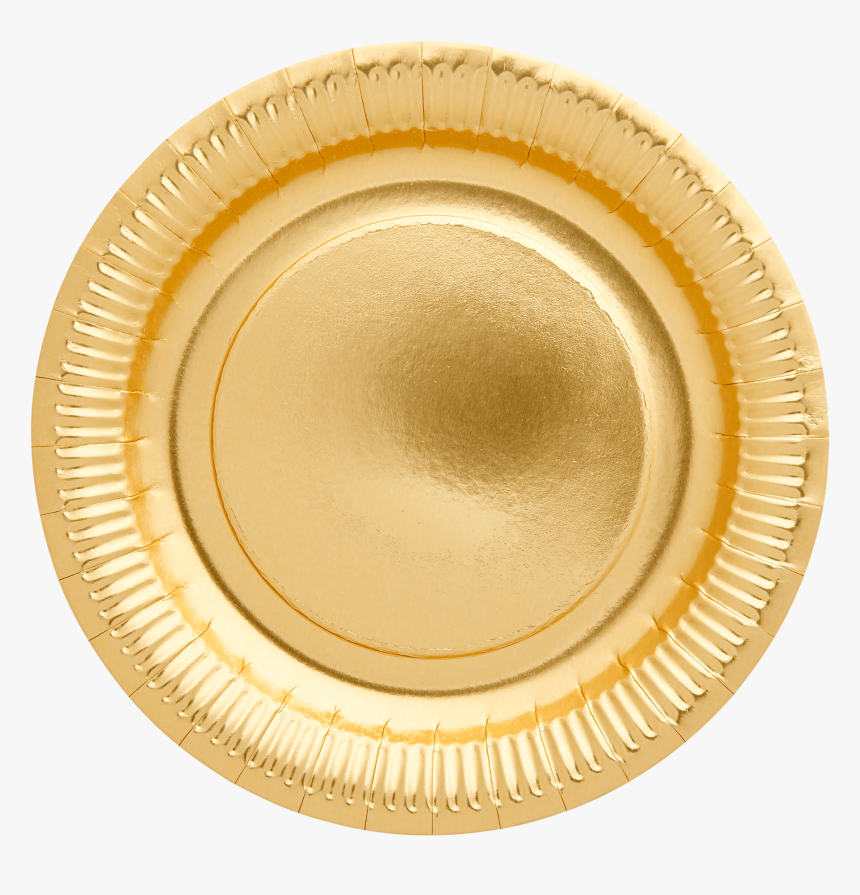 Golden Plate Png, Transparent Png, Free Download