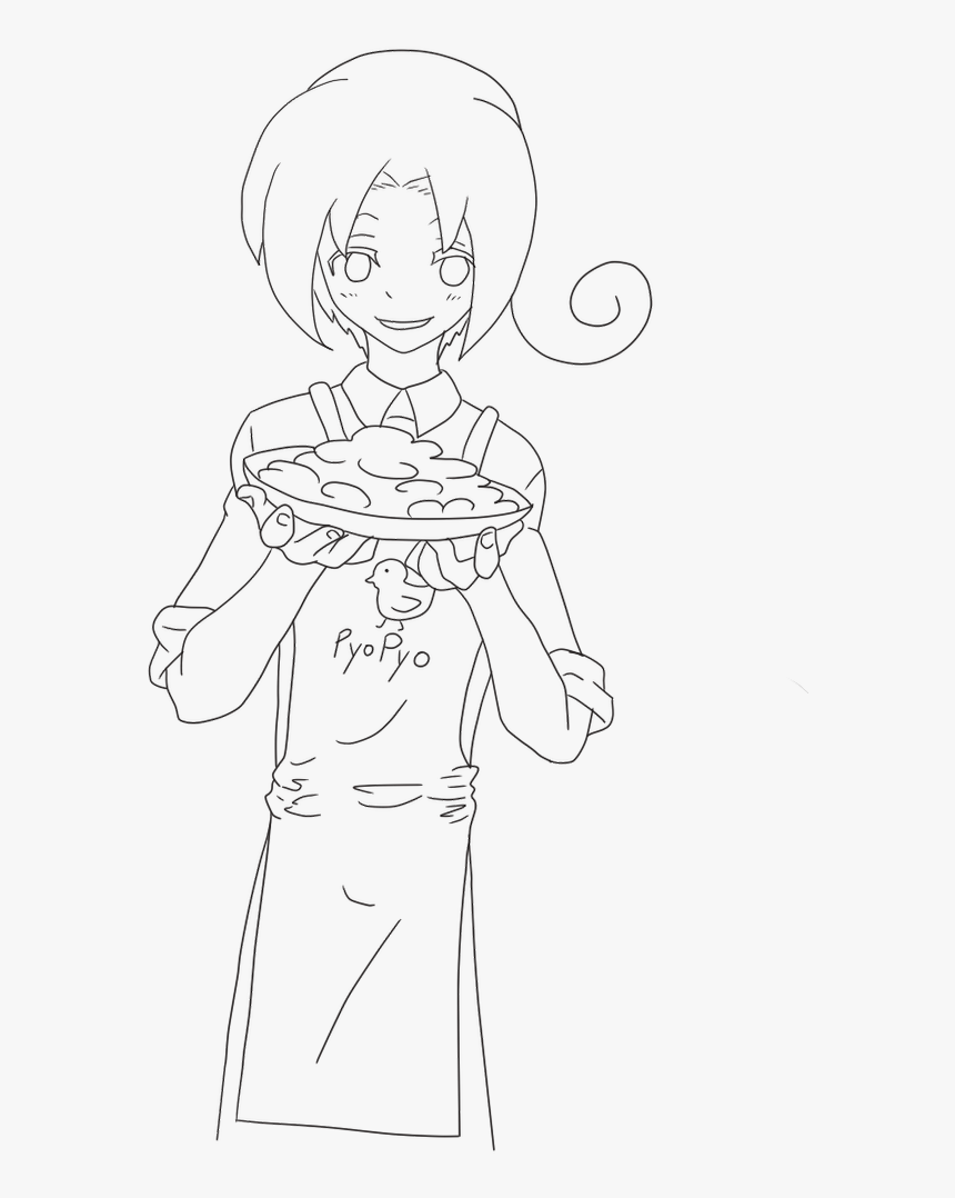 Plate Of Cookies Lineart - Line Art, HD Png Download, Free Download