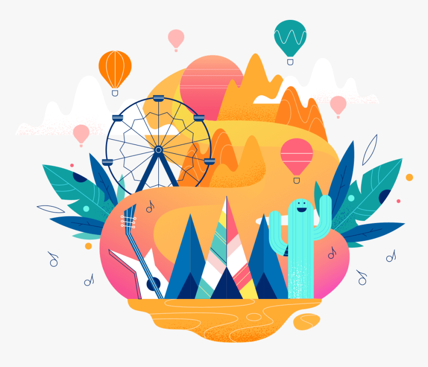 Coachella Graphic Designs, HD Png Download, Free Download