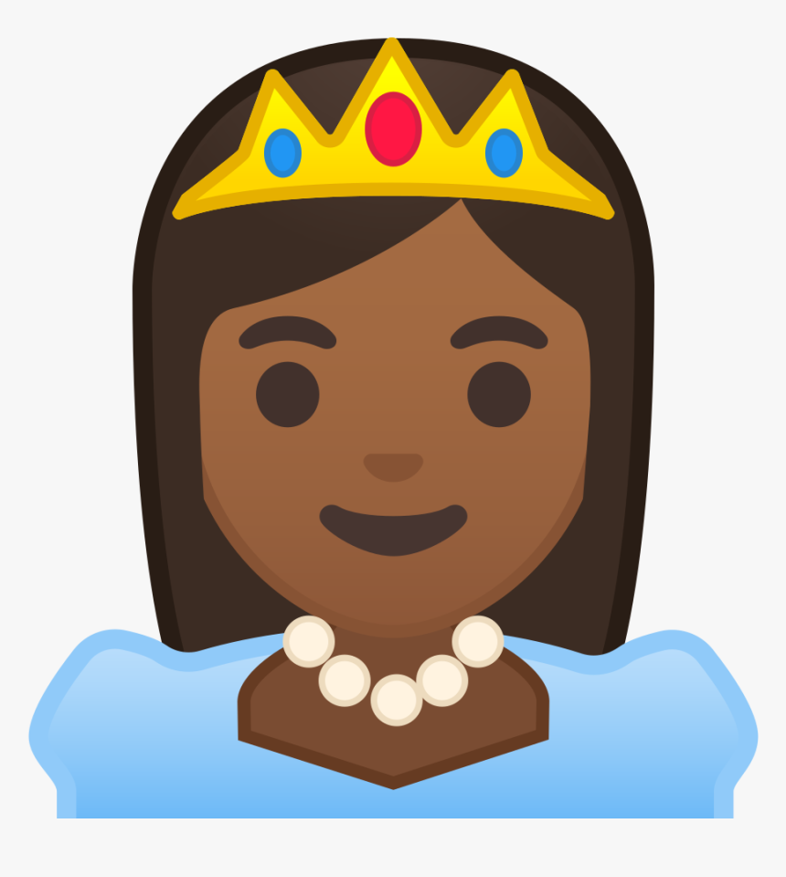 Princess Emoji Png - Emoji Princesa, Transparent Png, Free Download