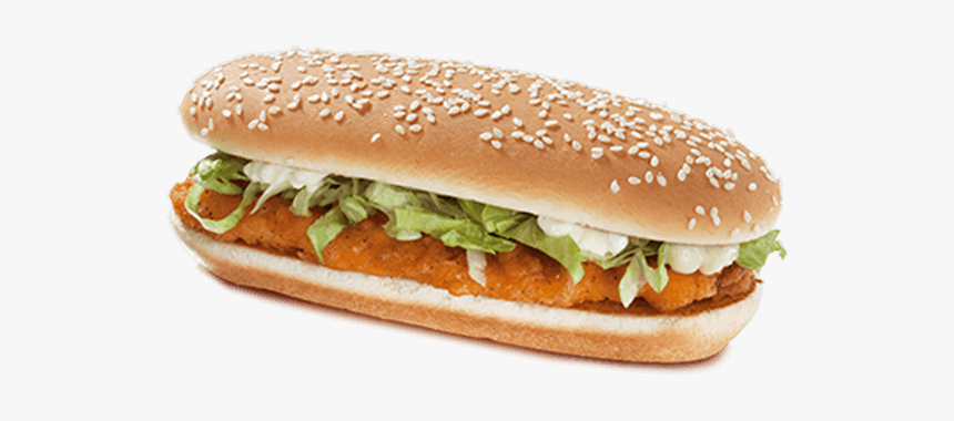 Spicy Chicken Fillet - Chicken Fillet Sandwich, HD Png Download, Free Download