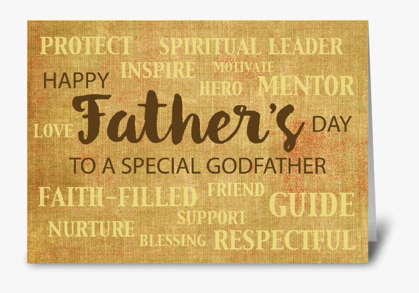 Godfather Religious Father S Day Greeting Card Religious Father S Day Greetings Hd Png Download Kindpng