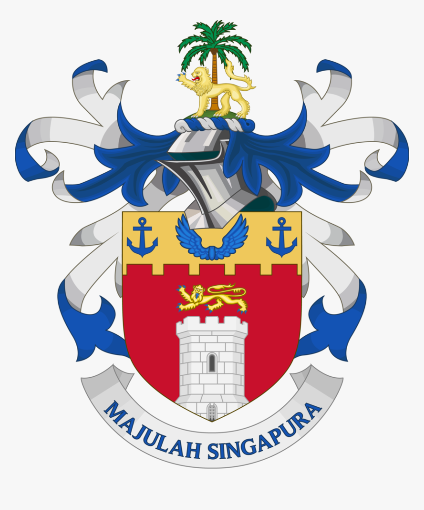 City Of Singapore Coa By Sempereadem-sg - Emblem, HD Png Download, Free Download