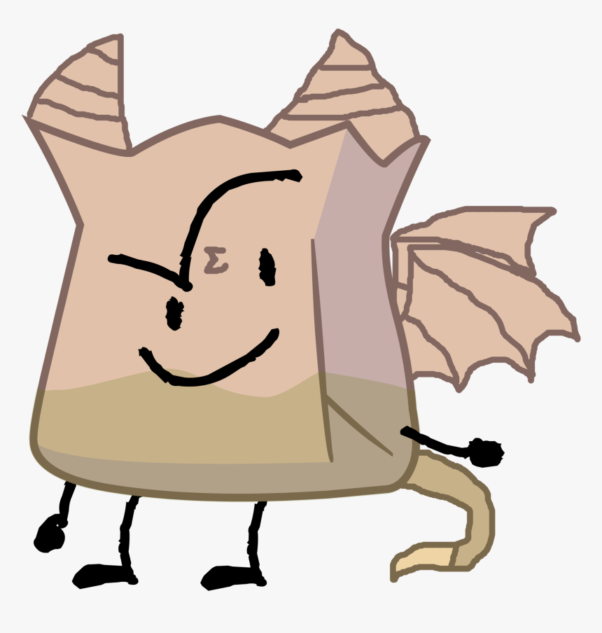 Dragon Barf Bag Clipart , Png Download - Bfb Characters Barf Bag, Transparent Png, Free Download