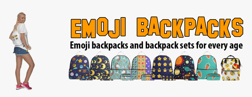 Emoji Backpacks - Poster, HD Png Download, Free Download