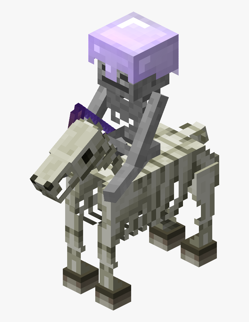 Pocket Edition Horse Skeleton Mob Transparent Minecraft Skeleton 