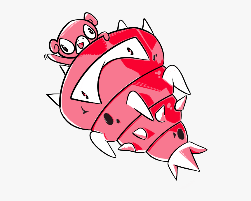 Slowbro Art By Zebraiken - Cartoon, HD Png Download, Free Download