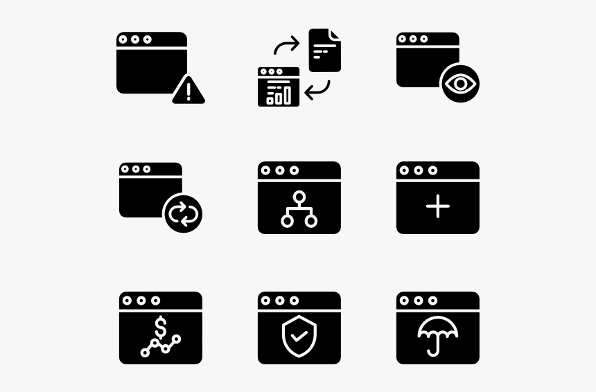 Windows & Applications - Vlogging Icons, HD Png Download, Free Download