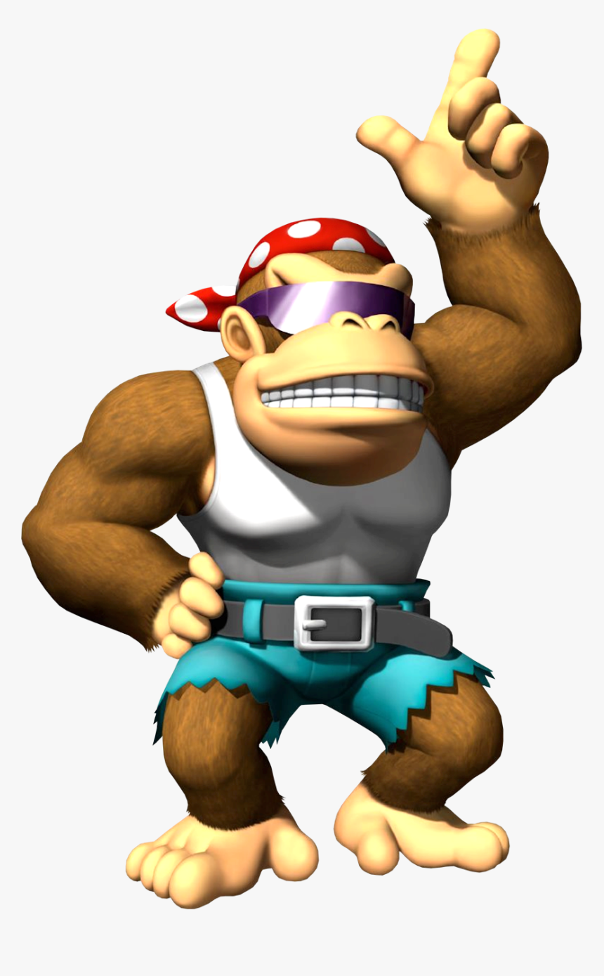 Dbx Fanon Wikia - Funky Kong Mario Kart Wii, HD Png Download, Free Download