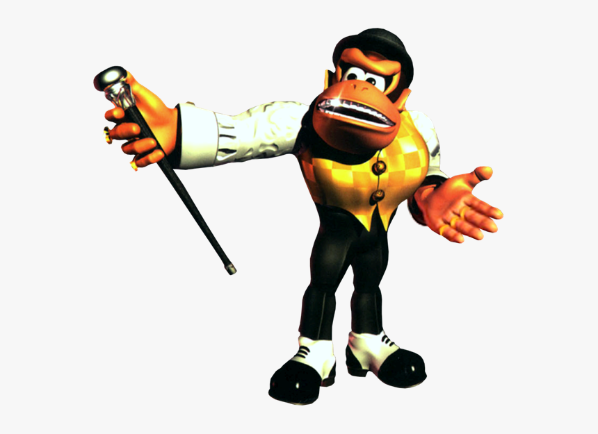 Swanky Kong Dkc3 - Donkey Kong Swanky Kong, HD Png Download, Free Download