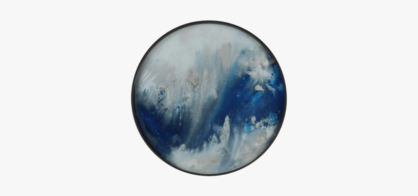 Blue Mist Glass Tray Notre Monde, HD Png Download, Free Download